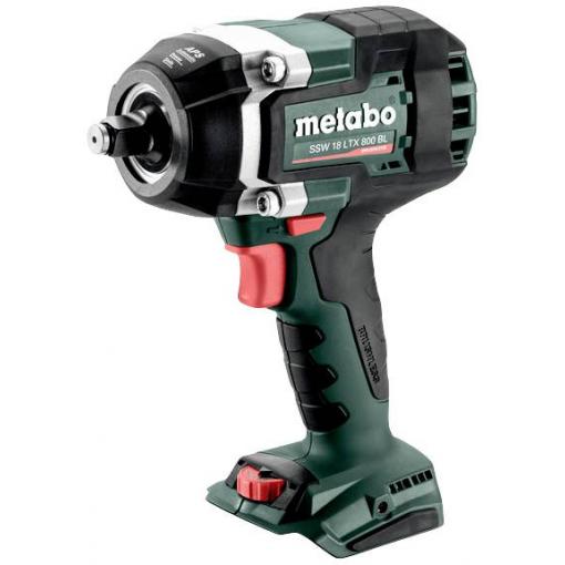 Metabo SSW 18 LTX 800 BL, 602403850 aku rázový utahovák, 800 Nm , 18 V, bezkartáčové, bez akumulátoru, bez nabíječky