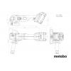 Metabo W 18 7-125 602371850 Akumulátorová úhlová bruska 125 mm, bez akumulátoru, bez nabíječky, 18 V