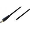 BKL Electronic 075924 DC konektor Dutá DC zástrčka - 4 mm 1.7 mm 2 m 1 ks Single