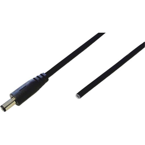 BKL Electronic 075924 DC konektor Dutá DC zástrčka - 4 mm 1.7 mm 2 m 1 ks Single