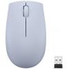Lenovo 300 Wireless Compact optická myš, přenos bezdrátový, 3 tlačítko, 1000 dpi, modrá