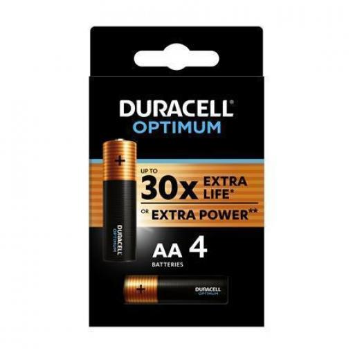 Duracell Optimum AA (LR06) 1500 cena za balení 4 ks