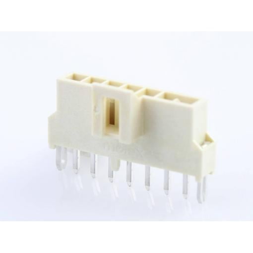 Molex vestavná zásuvková lišta (standardní) 7, rozteč 2.50 mm, 1053112307, 1 ks Tray