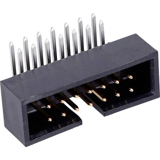 Molex 702471454 kolíková lišta Rastr (rozteč): 2.54 mm Počet pólů: 14 Počet řádků: 2 1 ks Tray