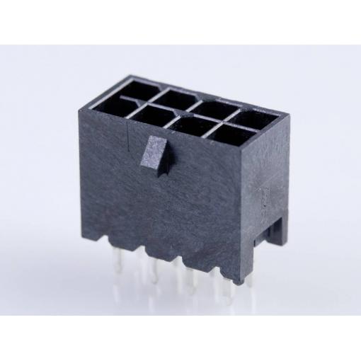 Molex konektor do DPS 8, rozteč 3.00 mm, 2068320802, 1 ks Tray