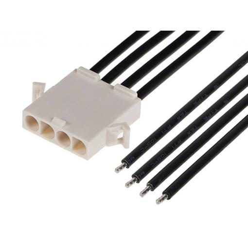Molex zásuvkový konektor na kabel 4, 2162931041, 1 ks Bulk