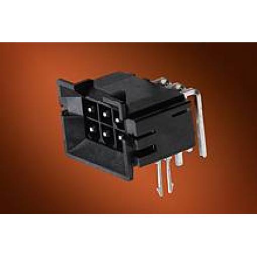 Molex konektor do DPS 4, 438100100, 1 ks Tray
