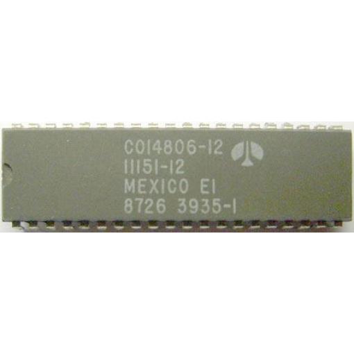 C014806-12 CPU pro Atari 65XE, DIP40