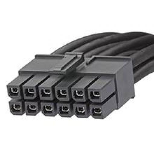 Molex zástrčkový konektor na kabel 12, 451361201, 1 ks Bulk
