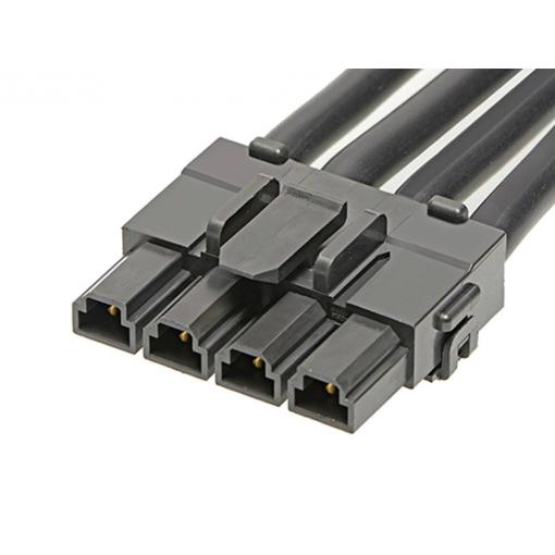 Molex zástrčkový konektor na kabel 4, rozteč 10.00 mm, 369240403, 1 ks Bulk