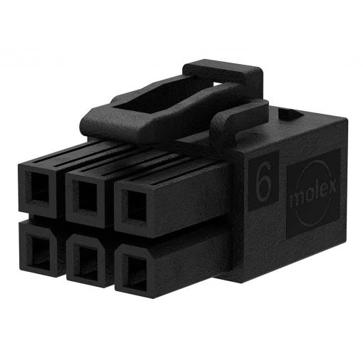 Molex zásuvkový konektor na kabel 8, 2125141008, 1 ks Bulk