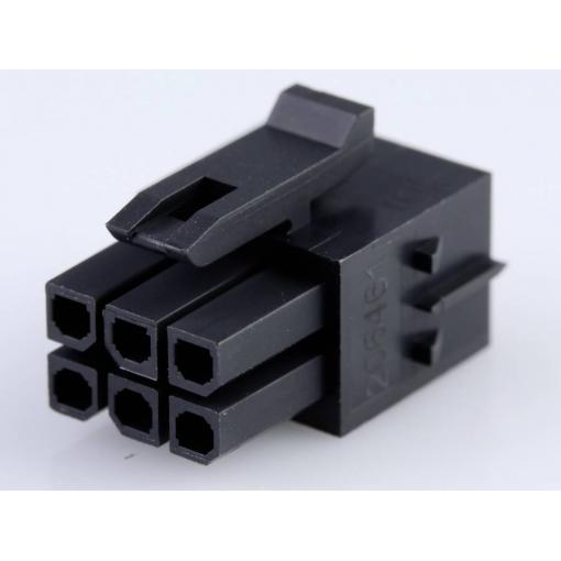 Molex zásuvkový konektor na kabel 6, 2064610600, 1 ks Bag