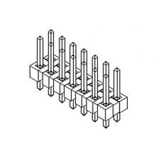 Molex pinová lišta (standardní) Počet řádků: 2 879140211 1 ks Tray