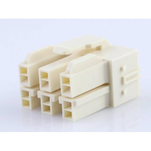 Molex zásuvkový konektor na kabel 6, rozteč 6.50 mm, 1512072611, 1 ks Bulk