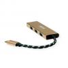 Roline 14.02.5049 USB Hub 4 porty USB-A USB 3.2 Gen1 5 GBit/s zlatá (metalíza)