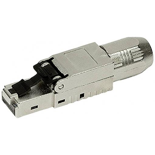 Roline 21.17.0325, RJ45 konektor, stříbrná (metalíza), 1 ks