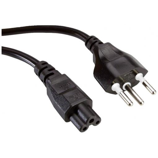 Value napájecí kabel [1x T12 konektor - 1x IEC zásuvka] 1 m černá