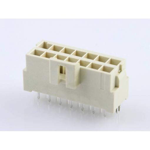 Molex vestavná zásuvková lišta (standardní) 14, rozteč 3.50 mm, 1722992214, 1 ks