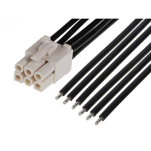 Molex zástrčkový konektor na kabel 6, 2162911061, 1 ks Bulk