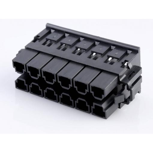 Molex zásuvkový konektor na kabel 12, rozteč 10.00 mm, 439141104, 1 ks Bulk