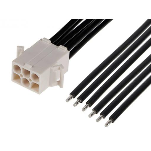 Molex zásuvkový konektor na kabel 6, 2162931062, 1 ks Bulk
