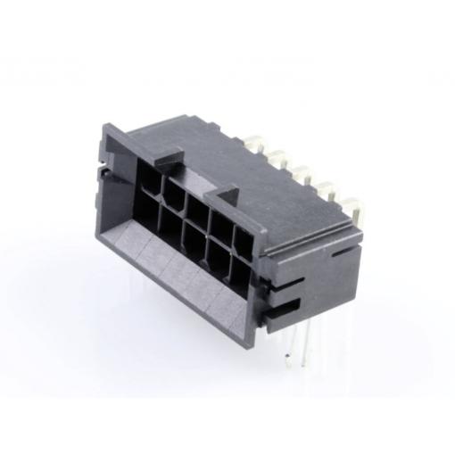 Molex konektor do DPS 10, 438100103, 1 ks Tray
