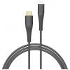 Hama Nabíjecí kabel USB USB 2.0 Apple Lightning konektor, USB-C ® zástrčka 1.50 m černá 00201602