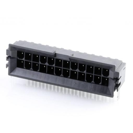 Molex konektor do DPS 24, 438100099, 1 ks Tray