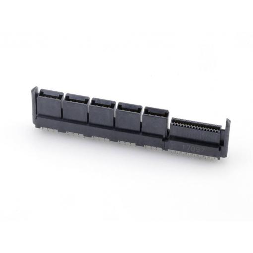 Molex zásuvkový konektor do DPS 461141032, 1 ks Tray
