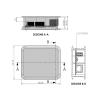 TEKO TEK-YUN.9 TEK-YUN.9 elektronická krabice 86.65 x 74.15 x 30.2 x 87 plast černá 1 ks