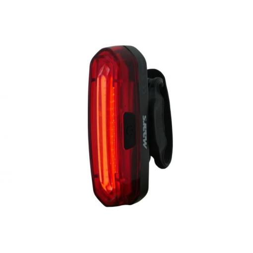Zadní cyklosvítilna MAARS MS B201, LED, 180 lm, USB nabíjení