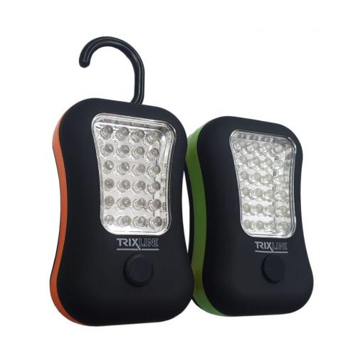 LED svítilna BCS-076 TRIXLINE, 24+4 LED, 3× AAA