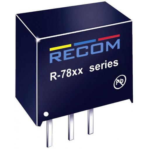 RECOM R-782.5-1.0 DC/DC měnič napětí 2.50 V 1 A 2.5 W Obsah 1 ks
