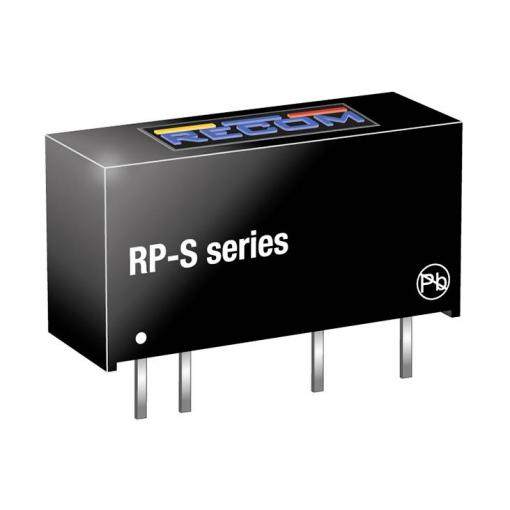 RECOM RP-1212S DC/DC měnič napětí 12 V 12 V 0.084 A 1 W Počet výstupů: 1 x Obsah 1 ks