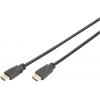 Digitus HDMI kabel Zástrčka HDMI-A 5.00 m černá DK-330123-050-S 4K UHD, Audio Return Channel, stíněný HDMI kabel
