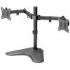 Digitus držák na stůl pro monitor DA-90401 2 Displej: (s) 38,1 cm (15) - 81,3 cm (32) černá, černá (matná) otočný, nastavitelná výška, naklápěcí, otočný,