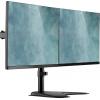 Digitus držák na stůl pro monitor DA-90401 2 Displej: (s) 38,1 cm (15) - 81,3 cm (32) černá, černá (matná) otočný, nastavitelná výška, naklápěcí, otočný,