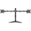 Digitus držák na stůl pro monitor DA-90401 2 Displej: (s) 38,1 cm (15) - 81,3 cm (32) černá, černá (matná) otočný, nastavitelná výška, naklápěcí, otočný,
