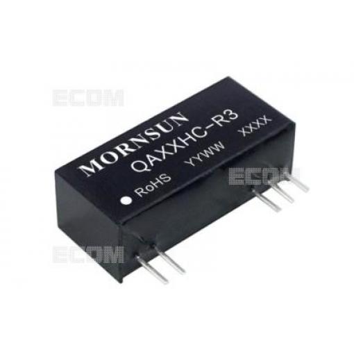 DC/DC měnič QA153HC-2005R3, izolovaný, +20/-5 V, 90 mA, SIP10