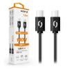 AL.kabel  USB-C/USB-C 1,5m černý 5A 100W