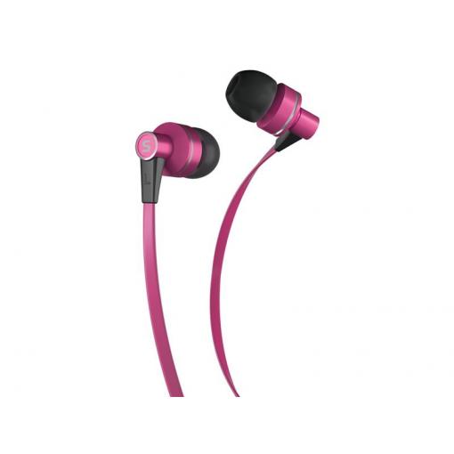Sluchátka SENCOR SEP 300 Mic Pink Met