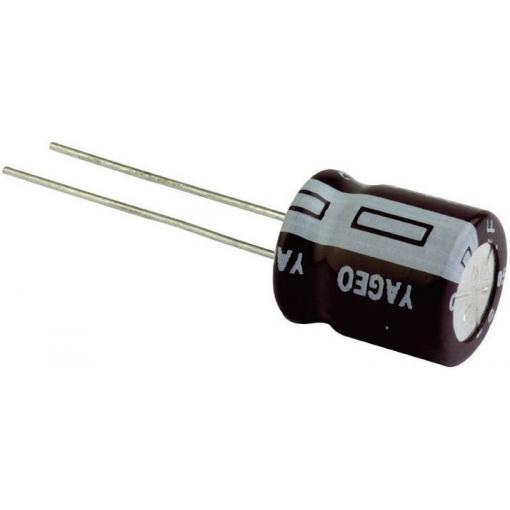 Yageo S5010M0022B2F-0505 elektrolytický kondenzátor radiální  2 mm 22 µF 10 V 20 % (Ø x v) 5 mm x 5 mm 1 ks