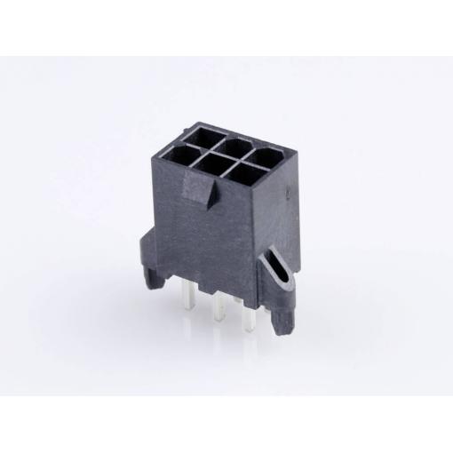 Molex vestavná pinová lišta (standardní) 6, rozteč 4.20 mm, 462070006, 1 ks Tray