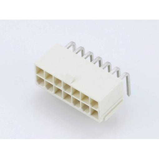 Molex vestavná zásuvková lišta (standardní) 14, rozteč 4.20 mm, 874271402, 1 ks Tray