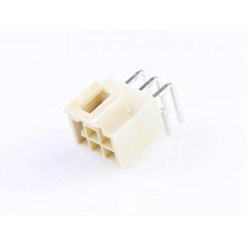 Molex vestavná zásuvková lišta (standardní) 6, rozteč 2.50 mm, 1053142306, 1 ks Tray