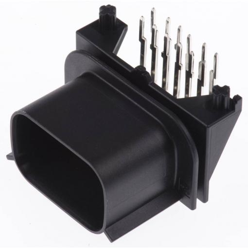 Molex zásuvkový konektor do DPS 12, 367831201, 1 ks Bulk