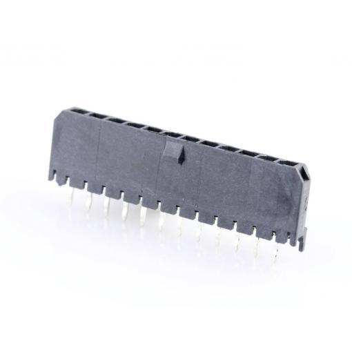 Molex vestavná pinová lišta (standardní) 12, rozteč 3.00 mm, 436501217, 1 ks Tray