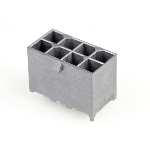 Molex vestavná zásuvková lišta (standardní) 8, rozteč 5.70 mm, 1720650208, 1 ks Tray