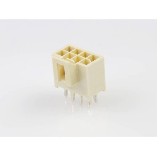 Molex vestavná zásuvková lišta (standardní) 8, rozteč 2.50 mm, 1053102208, 1 ks Tray
