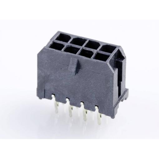 Molex vestavná pinová lišta (standardní) 8, 449140801, 1 ks Tray